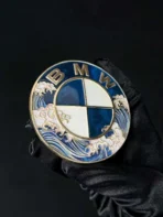 🌊 [Ready to Ship]BMW Kanagawa Wave Car Logo- Ukiyo-e Kanagawa Series - Premium Car Art Badge - Image 7
