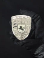 🐎 [Ready to Ship] Premium Porsche Zinc Alloy Emblem - Artistic Shield Series - Luxury Badge - Image 5