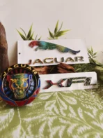 🐆[Handcrafted] Custom Jaguar "Colorful Glazed" Emblem - Enamel Cloisonné Art Badge - Fully Customizable DIY (1-Week Lead Time) - Image 2