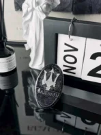 🌌 [Fully Customizable] Maserati Dark Galaxy Emblem - Handcrafted Enamel Cloisonné Series - Bespoke Art Badge (1-Week Lead Time) - Image 3