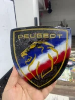 🦁 [Handcrafted] Custom Peugeot/Dongfeng Starry Sky French Flag Emblem - Enamel Cloisonné Art Badge - Fully Customizable DIY (1-Week Lead Time) - Image 5