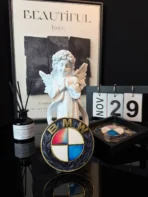 🌿 [Ready to Ship] BMW Deep Green Leaf Emblem - Nature Art Series - Premium Handcrafted Style Badge - Image 5