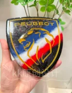 🦁 [Handcrafted] Custom Peugeot/Dongfeng Starry Sky French Flag Emblem - Enamel Cloisonné Art Badge - Fully Customizable DIY (1-Week Lead Time) - Image 3