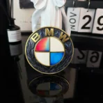 🌿 [Ready to Ship] BMW Deep Green Leaf Emblem - Nature Art Series - Premium Handcrafted Style Badge