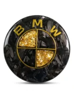 🏎️ [Ready to Ship] BMW Forged Carbon Fiber & Gold Leaf Emblem - Racing Art Series - Premium Badge - Image 6