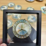 🎨 [Ready to Ship] Mercedes-Benz Colorful Marble Art Emblem - Dreamy Gradient Series - Zinc Alloy Badge