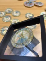 🎨 [Ready to Ship] Mercedes-Benz Colorful Marble Art Emblem - Dreamy Gradient Series - Zinc Alloy Badge - Image 3