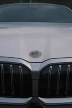 🌺 [Ready to Ship] BMW Red Peony & Colorful Marble Texture Art Emblem - Zinc Alloy Series - Premium Badge - Image 6