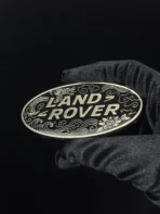 🐉 [[Ready to Ship] Land Rover Black Gold Dragon & Cloud Emblem - Zinc Alloy Retro Art Series - Premium Badge - Image 3