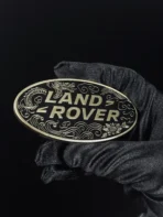 🐉 [[Ready to Ship] Land Rover Black Gold Dragon & Cloud Emblem - Zinc Alloy Retro Art Series - Premium Badge - Image 2