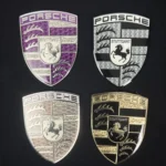 🐎 [Ready to Ship] Premium Porsche Zinc Alloy Emblem - Artistic Shield Series - Luxury Badge