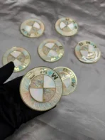 🌼 [Ready to Ship] BMW Colorful Floral & Marble Texture Art Emblem - Zinc Alloy Series - Premium Badge - Image 6