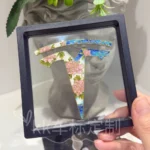 🌸[Handcrafted] Custom Tesla Peony Floral Emblem - Enamel Cloisonné Art Badge - Fully Customizable DIY (1-Week Lead Time)